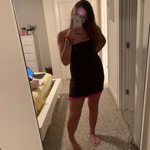 super cute vintage brown mini dress